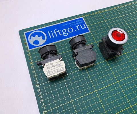 Кнопка остановки Autonics S3PF-P3RABD SA-CA (YH23CR), SA-CB (YG03CR)