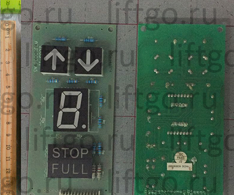 Плата этажной индикации A3J10036 A5