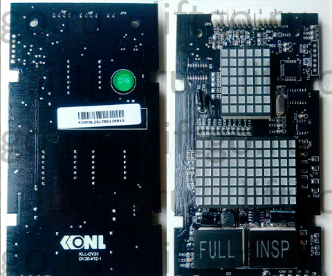 Плата этажной индикации Canny DV20-V12-4