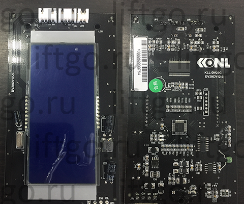 Плата этажной индикации лифта Canny KLL-DV20c DV20CV12-3