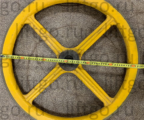 Приводное колесо привода поручня эскалатора Sigma SCE D=630мм d=45мм H=34мм // Колесо привода поручня Sigma