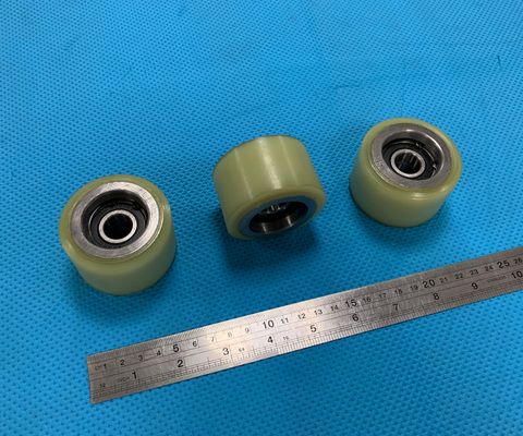 Ролик прижимной батареи эскалатора SIGMA 60х40-6202RS (2 подшипника, желтый)