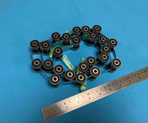 Обводная цепь торца балюстрады ThyssenKrupp 24 ролика /Цепь роликовая /Обводная рейка поручня