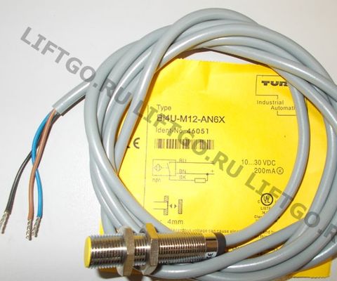 Датчик индуктивный OTIS BI4U-M12-AN6X