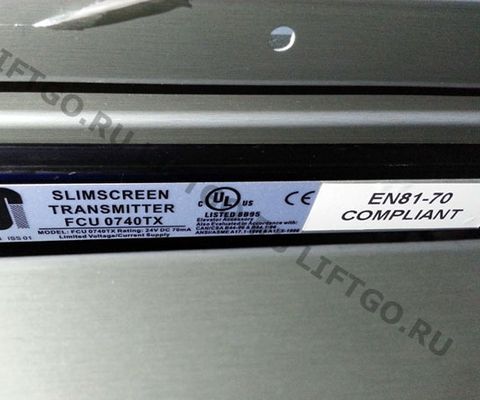 Световая завеса/ Фотобарьер/ фотозавеса для лифта KONE FCU0740 SLIMSCREEN, 2016mm