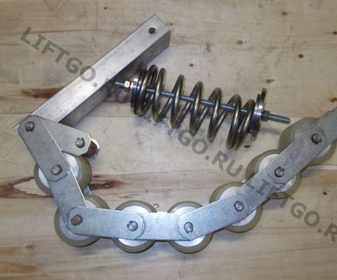 Цепь прижимная роликовая (прижимная роликовая цепь) поручня эскалатора OTIS, 7 роликов