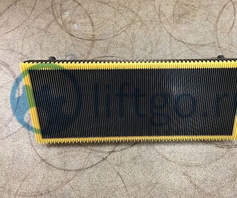 Ступень эскалатора Sigma 1000мм (чёрная, нержавеющая сталь, 35 гр)