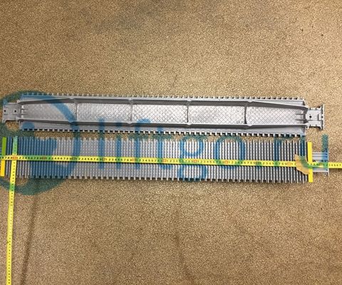 Паллета траволатора L=1128мм Otis XOP-NC, 1000мм,RAL крашеная серая
